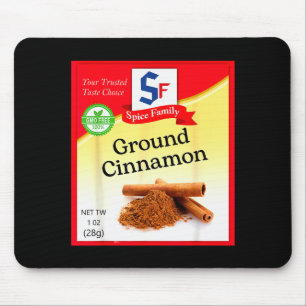 Ground Cinnamon Condiment Holiday Sce Group Costum Mouse Mat