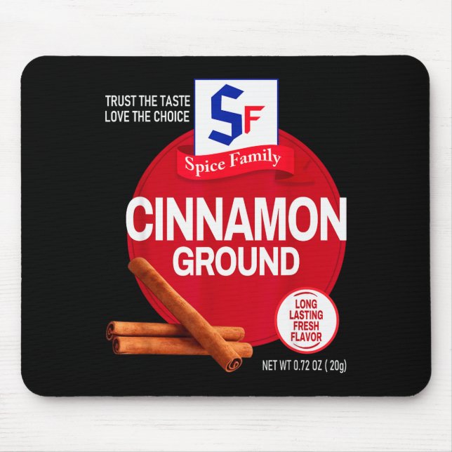 Ground Cinnamon Halloween Sce Costume Group Matchi Mouse Mat (Front)