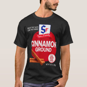 Ground Cinnamon Halloween Sce Costume Group Matchi T-Shirt