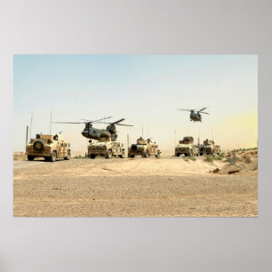 Ground operation Iraq poster