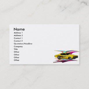 Ground pounder business card