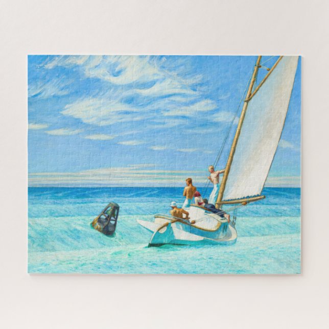 Ground Swell, Edward Hopper Jigsaw Puzzle (Horizontal)