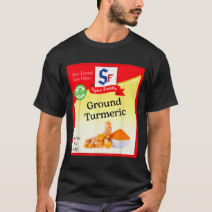 Ground Turmeric Condiment Costume Holiday Sce Cost T-Shirt