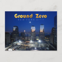 Ground Zero, Manhattan, NYC at night