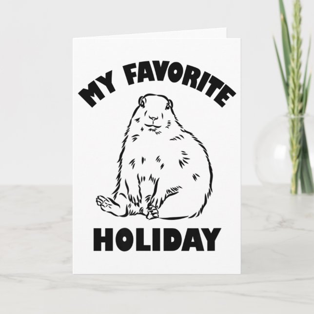 Groundhog _4  card (Front)
