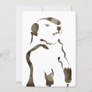 groundhog bokeh invitation