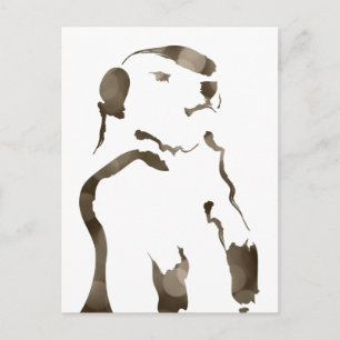 groundhog bokeh postcard