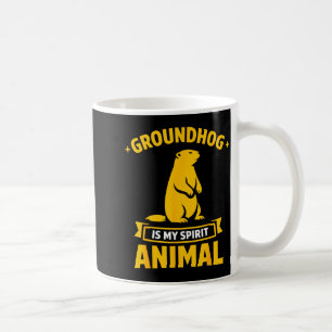 Groundhog coffee mug