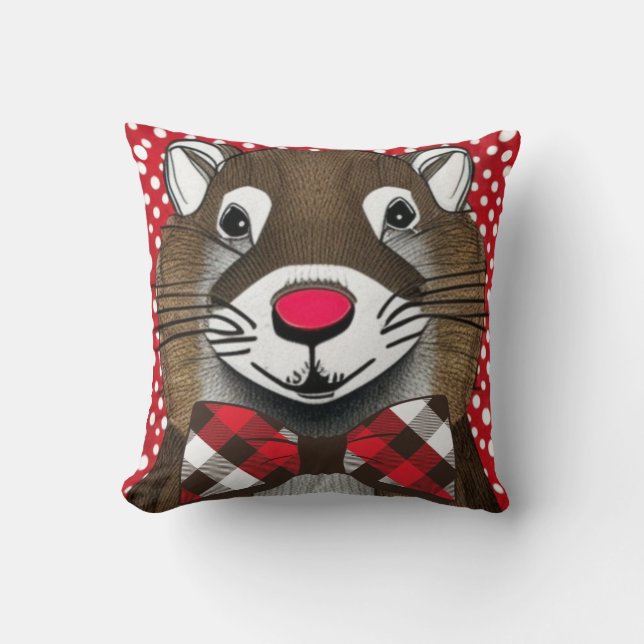 Groundhog Collection Cushion (Front)