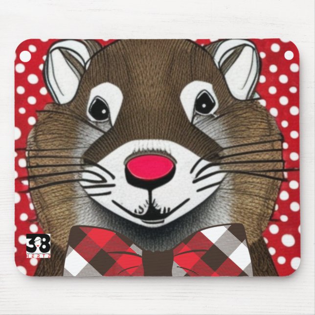 Groundhog Collection Mouse Mat (Front)