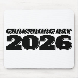 Groundhog Day 2026 Mouse Mat