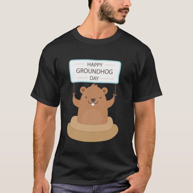 groundhog day 43 T-Shirt (Front)