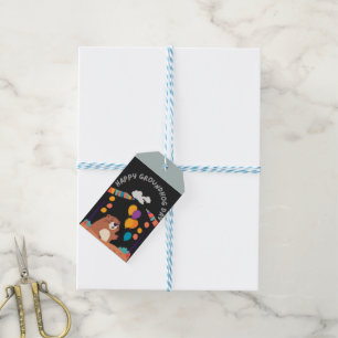 Groundhog Day Celebration: Shadow or Shine? Gift Tags