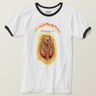 Groundhog Day Fun T-Shirt by Artist