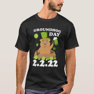 Groundhog Day Funny Groundhog 2.2.22 Party Februar T-Shirt