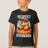 Groundhog Day Funny Marmot Demands Respect