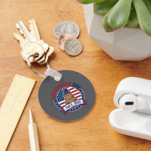 Groundhog Day Key Ring