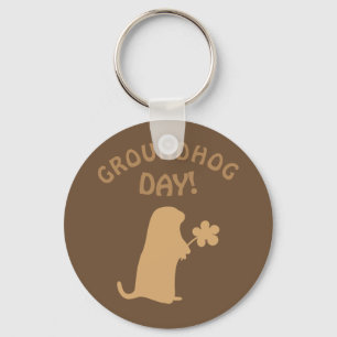 Groundhog Day  Key Ring