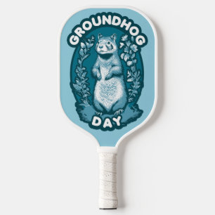 Groundhog Day Pickleball Paddle