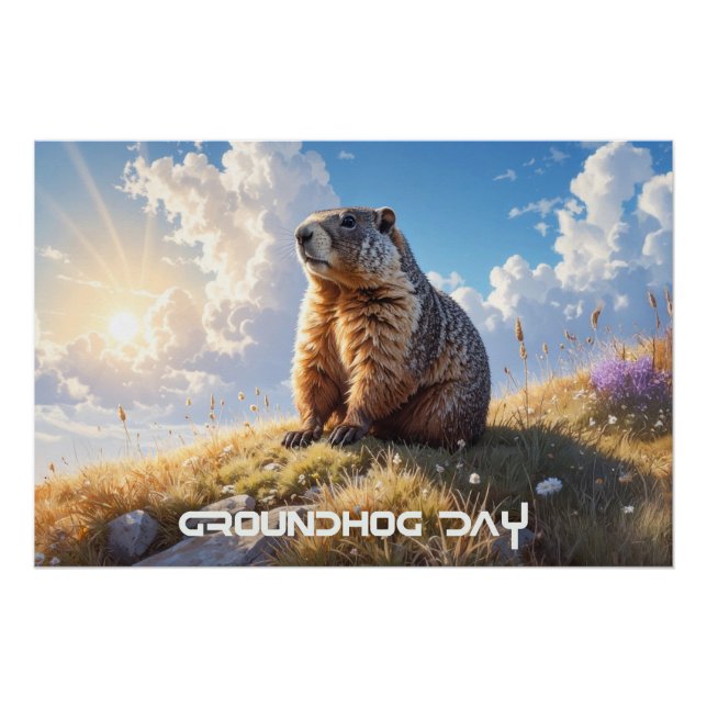 GROUNDHOG DAY POSTER (Front)