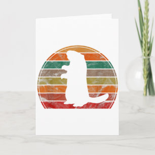 Groundhog Day Shadow Puppet Funny Card
