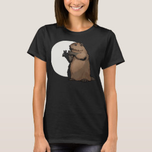 Groundhog Day Shadow Puppet Funny Gift T-Shirt