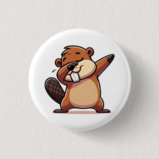 Groundhog day sticker 3 cm round badge