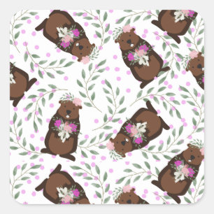 Groundhog Day Stickers