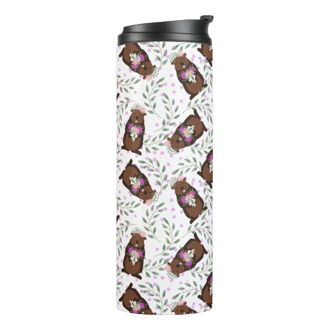 Groundhog Day Thermal Tumbler (Rotated Left)