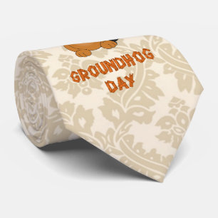 GROUNDHOG DAY TIE