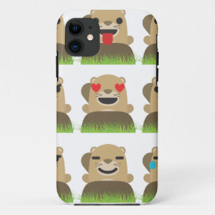 groundhog emojis iPhone 11 case