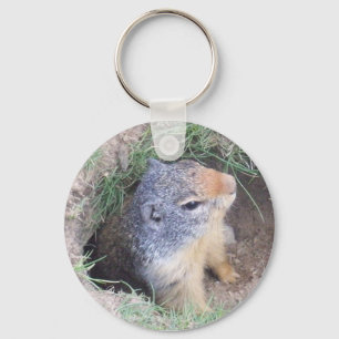 Groundhog  keychain