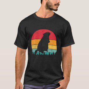 Groundhog Men Women Kids Woodchuck Vintage Groundh T-Shirt