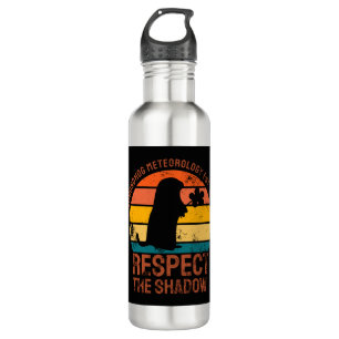 Groundhog Meteorology Est. 1887 710 Ml Water Bottle