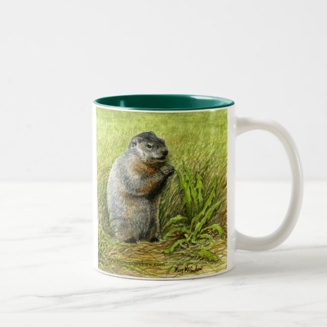 Groundhog Mug (Right)
