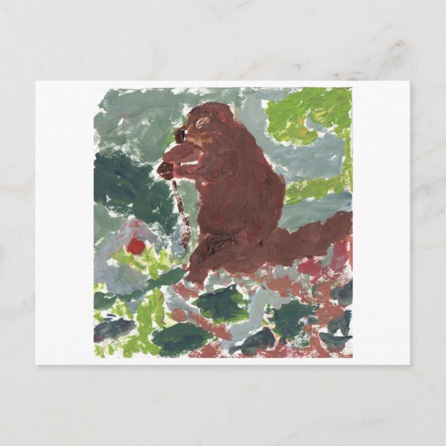 Groundhog postcard (Front)