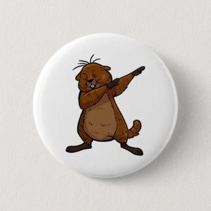 Groundhog Shirt Funny Dab Dance Christmas T Shirt 6 Cm Round Badge