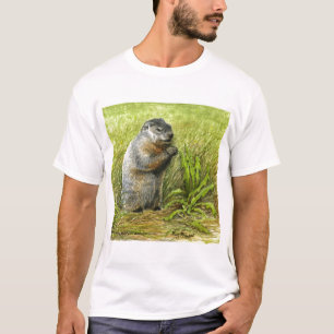 Groundhog T-shirt (close up view)