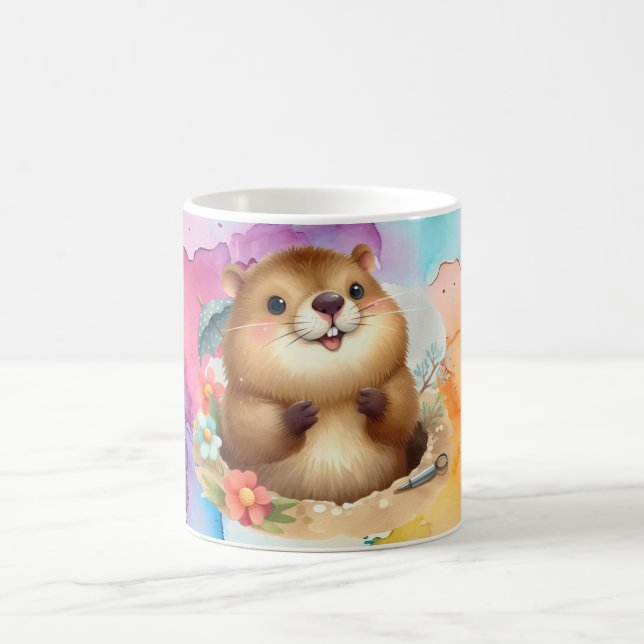 Groundhog Themed Coffee Mug (Center)