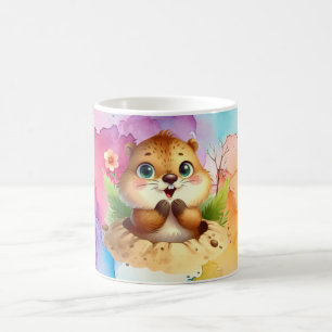 Groundhog Themed Coffee Mug