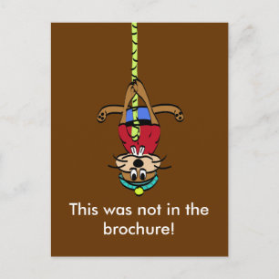 Groundhog trouble postcard