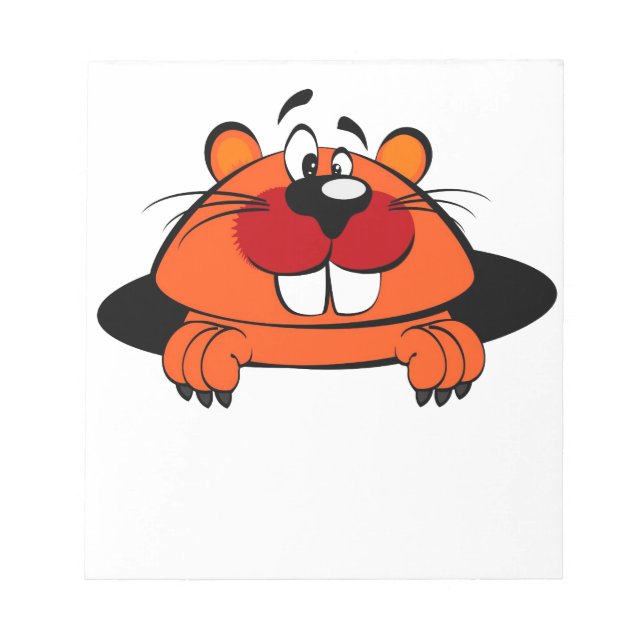 Groundhog's Day Notepad (Front)