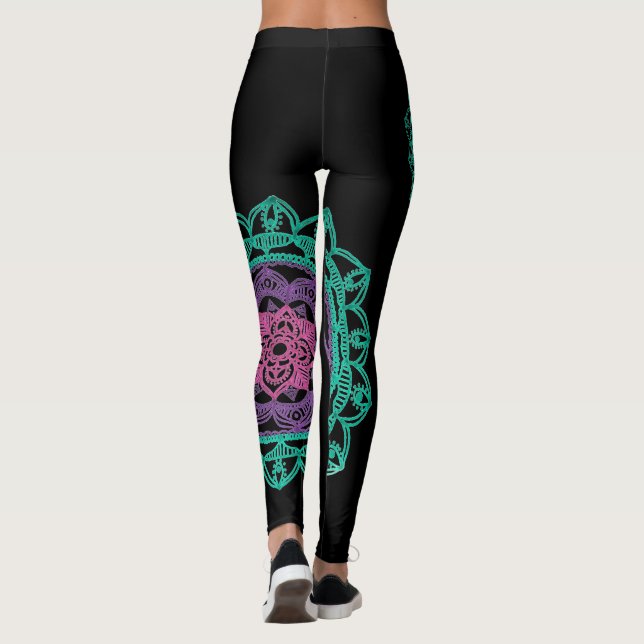 Grounding Mandala Leggings (Back)