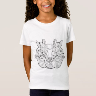 Group Animal Doodle T-Shirt