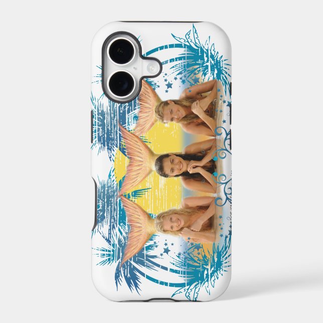Group Blue Palm Tree Graphic (Back)