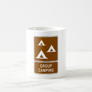 Group Camping Sign Coffee Mug
