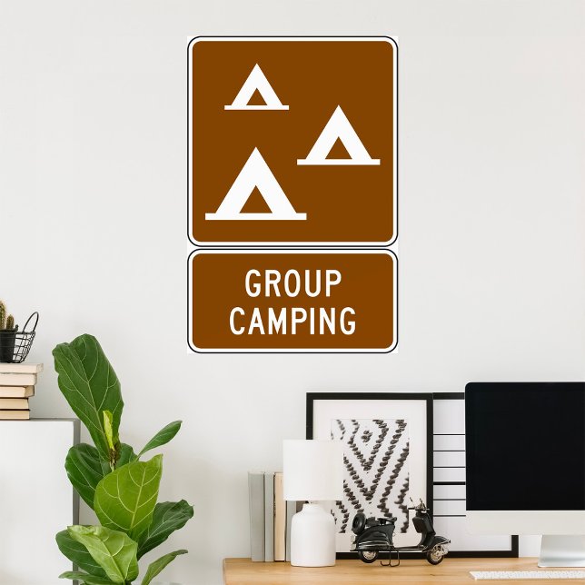 Group Camping Sign Poster (Creator Uploaded)
