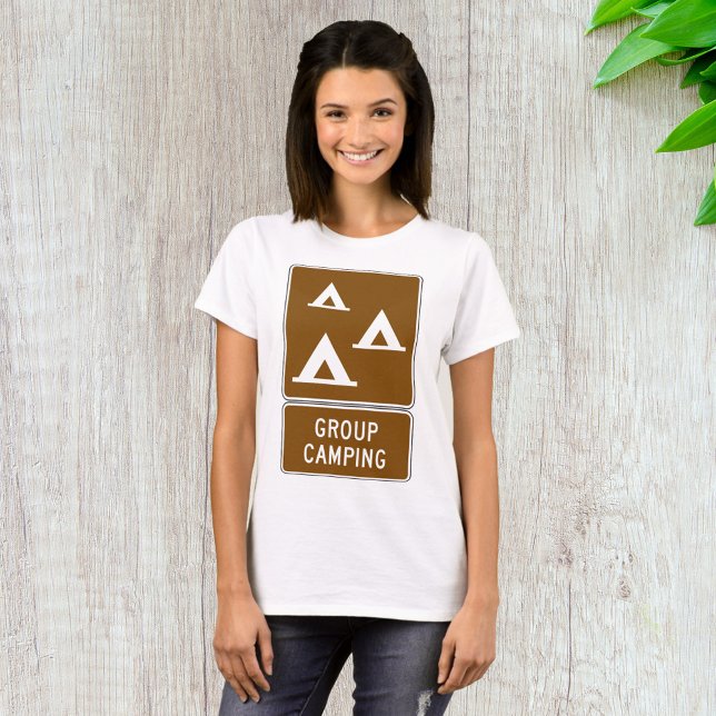 Group Camping Sign T-Shirt (Creator Uploaded)