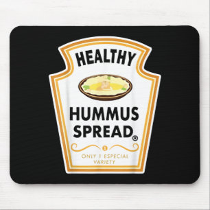 Group Condiments Halloween Costume Healthy Hummus Mouse Mat