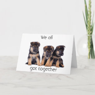*GROUP* GETS TOGETHER TO SAY "GET WELL SOON" CARD